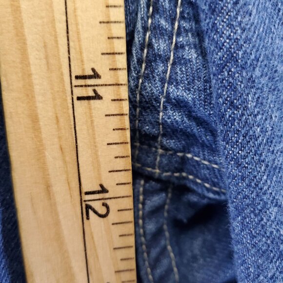 Tommy Hilfiger Jeans Womens Size 16 Blue Perfect T Straight Leg Denim - Picture 5 of 11